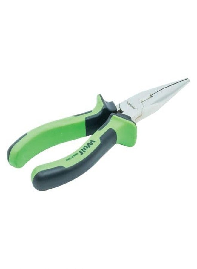 WULF Long Nose Cutting Plier | Heavy Duty Wire Cutter & Grip Tool | Anti-Rust Steel Body with Shockproof Ergonomic Handle | Ideal for Cutting, Bending & Holding Wires | Industrial Hand Tool - Image 1